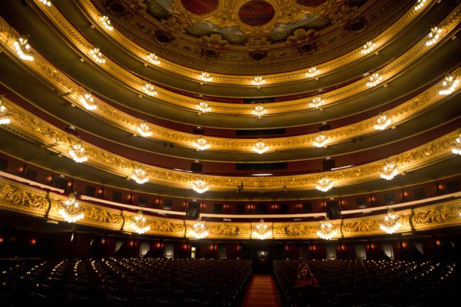 Pasión por la ópera vista liceo barcelona
