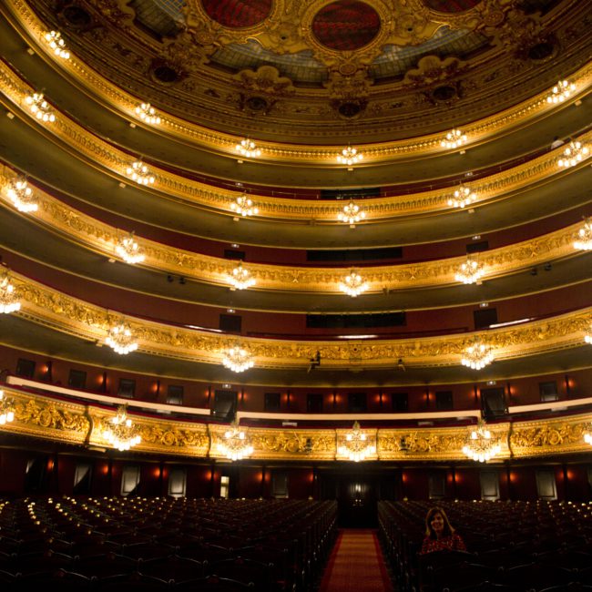 Pasión por la ópera vista liceo barcelona